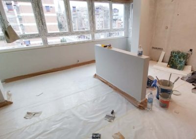 Reforma en Begoña: proceso