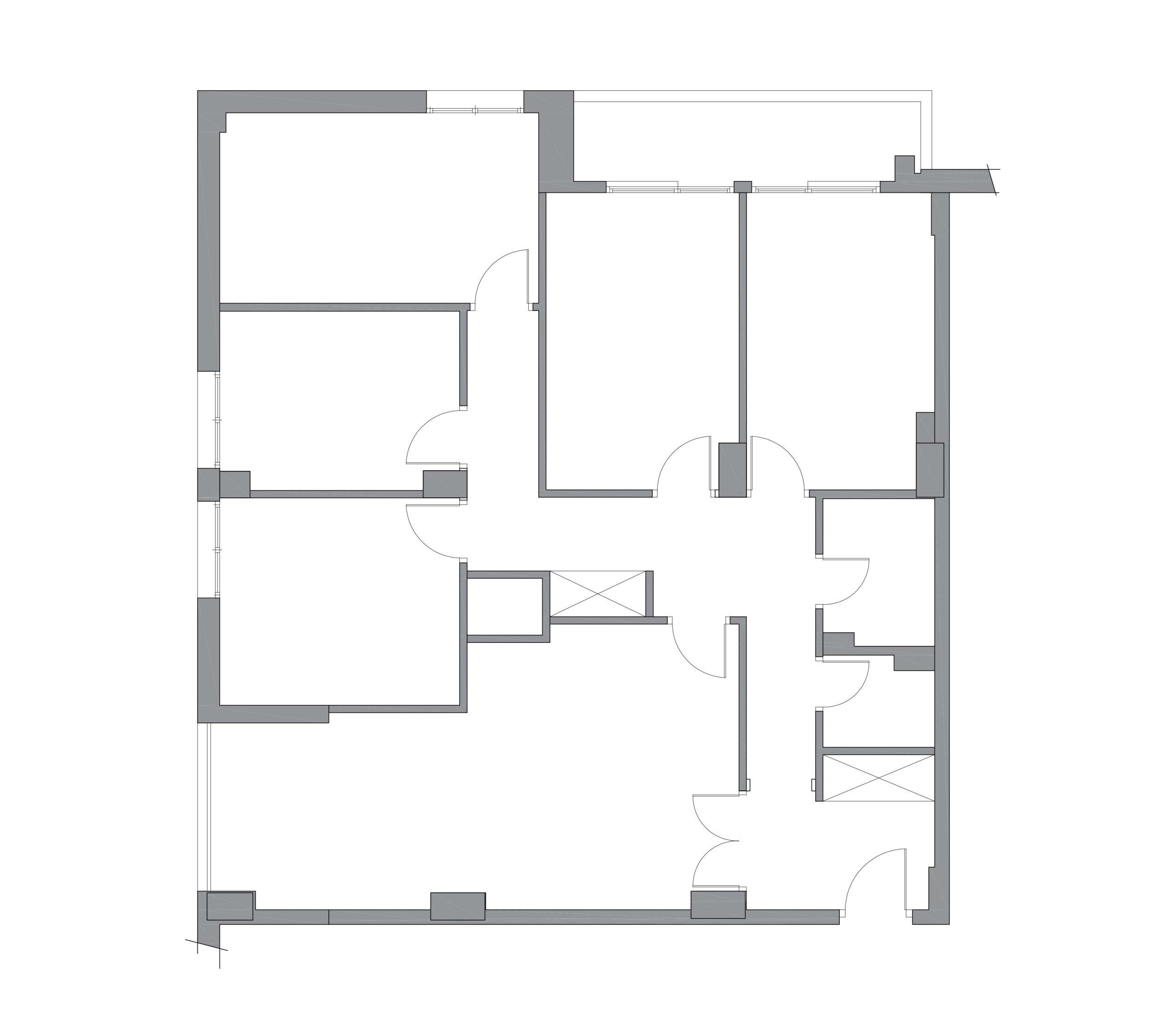 Plano estado actual proyecto Esteban